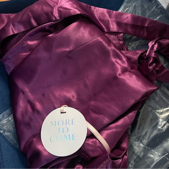 Revolve Mini Halter Dress - Magenta - Picture 5 of 5